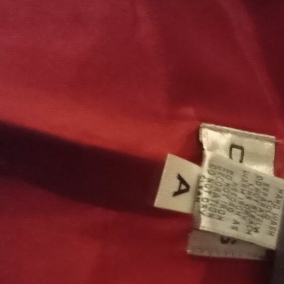 Chico's Women's Relaxed Blazer/Top Red- Size 2 open, buttonless - Picture 5 of 5